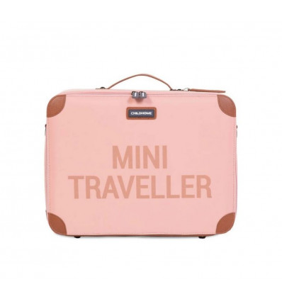 MINI TRAVELLER VALISE ROSE/CUIVRE 243