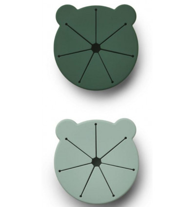 KELLY SNACK CUP 2P MR BEAR GREEN MIX 21