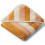 ALBA HOODED TOWEL Y/D STRIPE 202