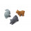 DAVID TOYS 3-PACK BLU MULTI MIX 202