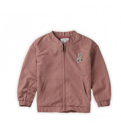 JACKET MINI CHECK ROSE 4Y 21
