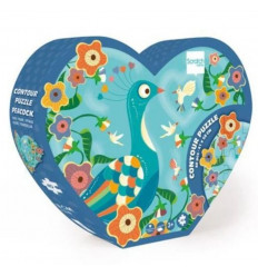 CONTOUR PUZZEL PAUW 40PCS 221