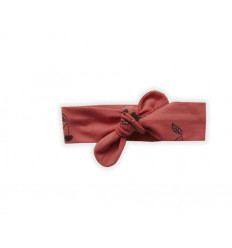 HEADBAND PRINT CHERRY RED O/S 21