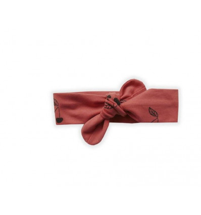 HEADBAND PRINT CHERRY RED O/S 21