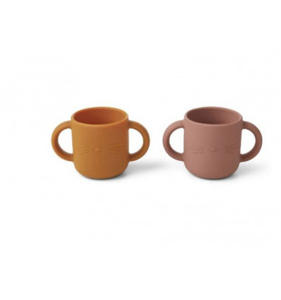 GENE SIL CUP 2P CAT DARK ROSE 21