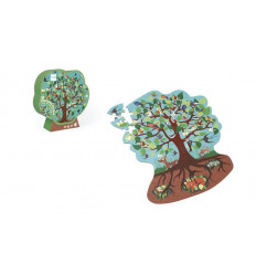 CONTOUR PUZZEL VOGELBOOM 58PCS 21