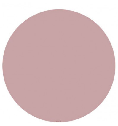 ROUND SPLASH MAT OLD PINK 23