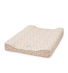 CHANGING CUSHION COVER CARAMEL LEAVE 21
