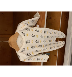 PYJAMA WITH FEET PINGUIN 3-6M 21