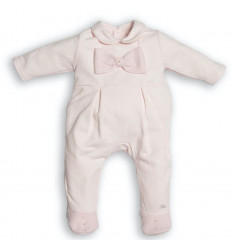 BO G CHIC COMBI KNITTED XXL BOW PINK 201