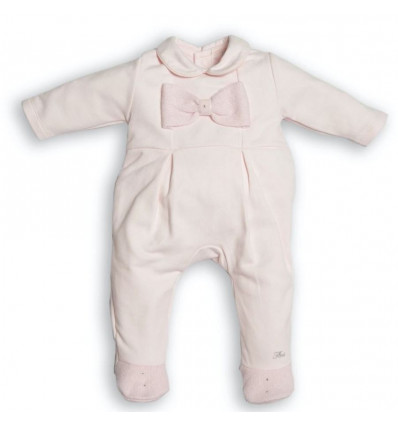 BO G CHIC COMBI KNITTED XXL BOW PINK 201