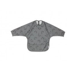MERLE CAPE BIB PANDA STONE GREY 4PC 202