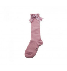 3Q SOCK DUSTY PINK BOW 19/22 202