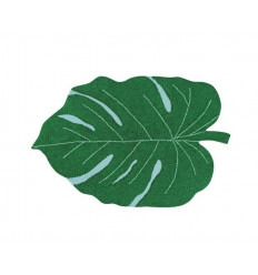 WASHABLE RUG MONSTERA NATURAL 120X180 22