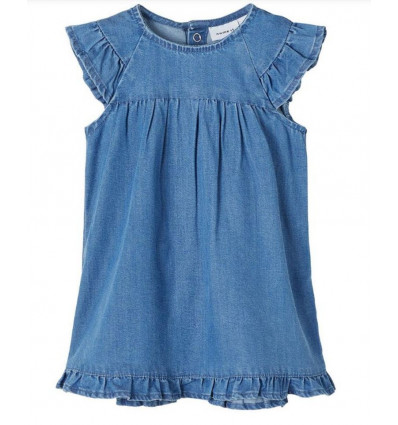 NAME IT DRESS MEDIUM BLUE DENIM 62 21