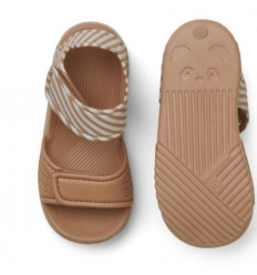 BLUMER SANDALS STRIPE ROSE/SANDY 23 21