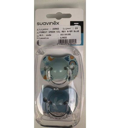 FOREST SPEEN SIL REV 0/6M BLUE DUO 23