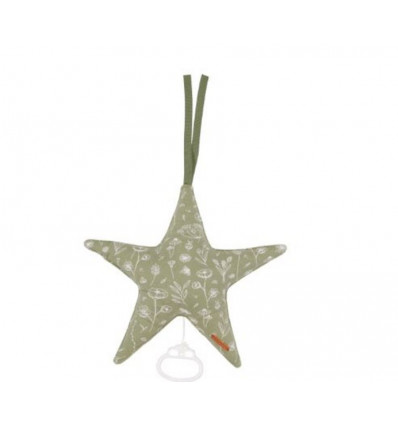 STER MUZIEKDOOS WILD FLOWERS OLIVE 21