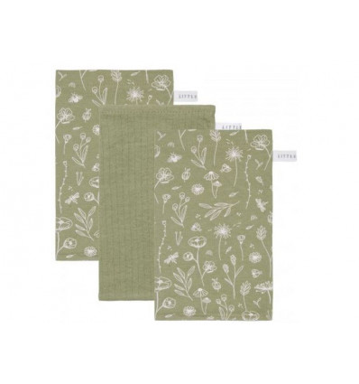 WASHAND WILD FLOWER OLIVE 21