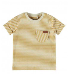 NAME IT T-SHIRT SPRUCE YELLOW 74 21