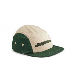 RORY CAP 3-4Y CROCODILE GARDEN GREEN 22