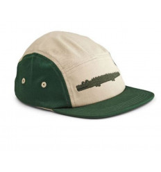 RORY CAP 1-2Y CROCODILE GARDEN GREEN 22