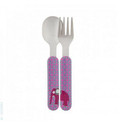 ELEPHANT PINK 9 CUTLERY STAINLES