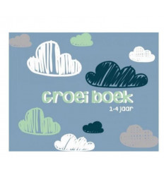 GROEIBOEK BABY NR KLEUTER OUDBLAUW 24