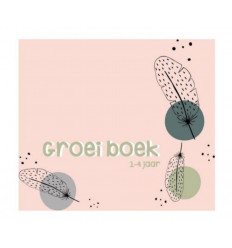 GROEIBOEK BABY NR KLEUTER MELLOW ROZ 24