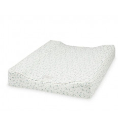 CHANGING CUSHION COVER GREEN LEAVES 21