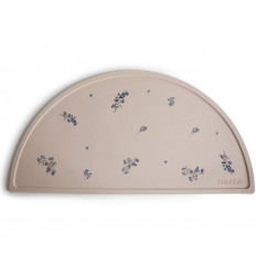 SILICONE PLACE MAT LILAC FLOWERS 24