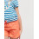 MEISJES PYJAMA BLAUW-ROOD STREPEN 8A 21