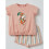 MEISJES PYJAMA LICHTROZE 8A 21