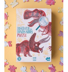 PUZZLE DISCOVER THE DINOSAURS 25