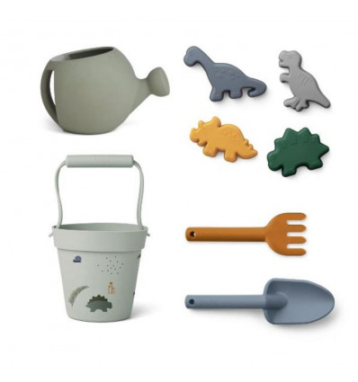 FLORENCE BEACH & GARDENSET DINO BLUE MIX