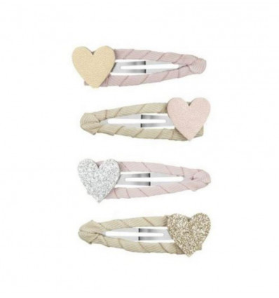 SPARKLE HEART CLIC CLACS PINK 211