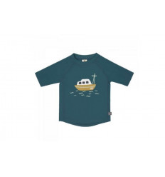 T-SHIRT ANTI-UV BOAT BLUE 24M 21
