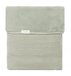 COUV.LIT BEBE TEDDY VIK GREEN 24