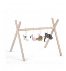 GYMTOYS VILTEN DIERENHOOFDEN SET 4 202