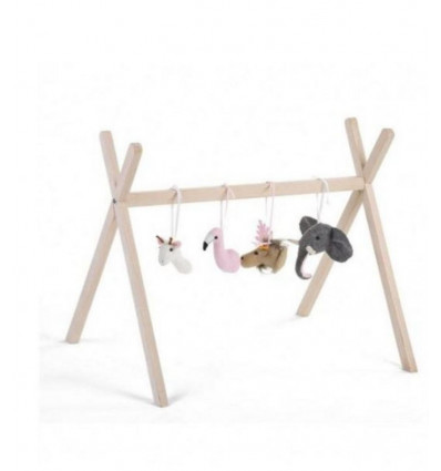 GYMTOYS VILTEN DIERENHOOFDEN SET 4 202