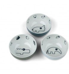 YUMMY MINI BOWL DEER FRIENDS BLUE 21