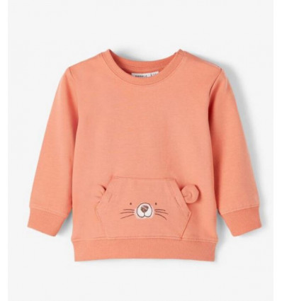 NAME IT SWEATSHIRT APRICOT BRANDY 62 21