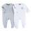 2 PYJAMA'S DORS-BIEN GRIS COTON 18M 21