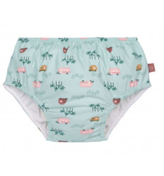 SWIM DIAPER GIRLS CARAVAN MINT 6M 21