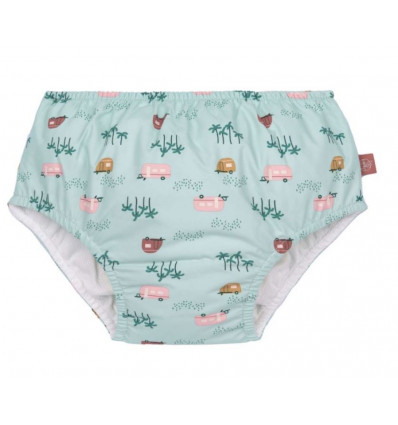 SWIM DIAPER GIRLS CARAVAN MINT 6M 21