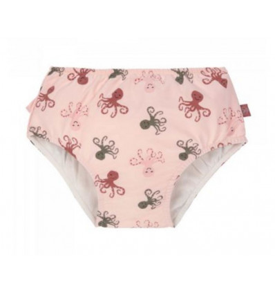 SWIM DIAPER GIRLS OCTOPUS ROSE 6M 21