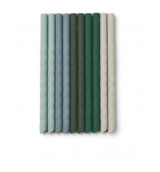 TIMOTI STRAW 10P GREEN MULTI MIX 21