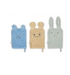 SYLVESTER WASHCLOTH MOUSE/DUSTY MINT 21
