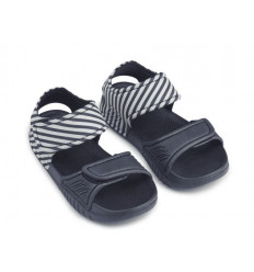 BLUMER SANDALS STRIPE NAVY/SANDY 23 21