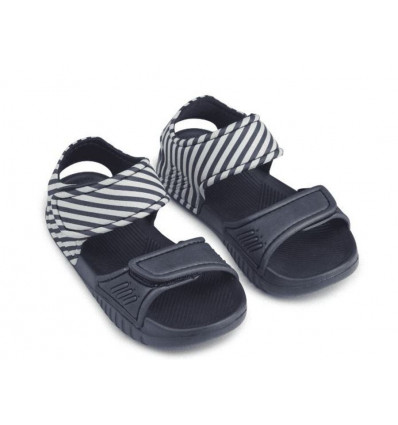 BLUMER SANDALS STRIPE NAVY/SANDY 23 21